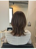 白髪率20%おすすめヘア/神戸/三宮/脱白髪染め/白髪ぼかし/