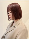 福岡美容室20代30代40代切りっぱなしボブぱつっとボブ