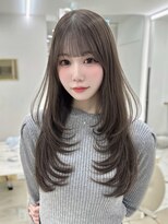 マウル ナゴヤ 名駅(MAEUL NAGOYA)&nbsp;黒髪 オリーブグレー 小顔 ココアベージュ