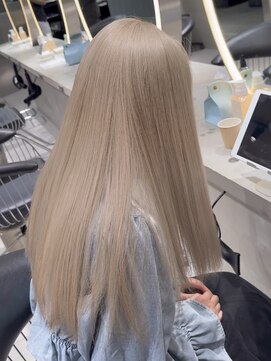 ロンドウル 熊本(Lond ulu) 韓国へア/ブリーチなし/顔周りカット／ダブルカラー/レイヤー