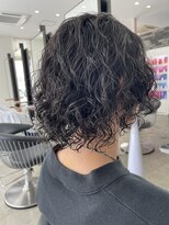 カットアンドトータルビューティ ヴァンキャトル(Cut&Total Beauty VINGT QUATRE) メンズレイヤー×ぐりっぐりなボブパーマ◎