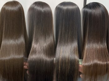 ラ ミミ(La Mimi)の写真/【コスメ登録薬剤使用】ダメージレスで自然な仕上がり◎乾かすだけで憧れのストレートヘアに!