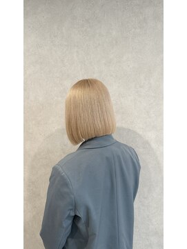 Lito by Y's BLUE【リトバイイースブルー】【4月上旬 NEW OPEN（予定）】 王道ボブ×ブロンド