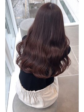 シュガー ヘアアンドネイル 仙台(SUGAR) 【ブリーチなしWカラー】チェリーブラウン♪