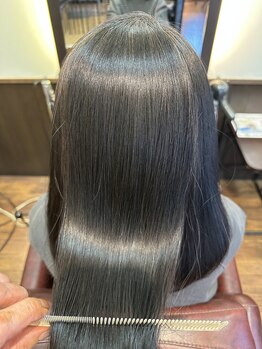 ジョイントクラブ(joint club)の写真/縮毛矯正とクセ毛のことならjoint club☆創り込みすぎないナチュラルストレートが好評♪