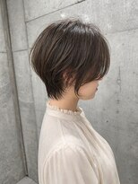 シャワー(SHOWER)&nbsp;オリーブベージュ 似合わせカット ショートヘア 大人ショート