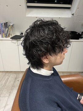 ルーツ(ROOTS) 黒髪パーマ♪
