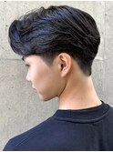 メンズセンターパート/ニュアンスパーマ/フェザーパーマ