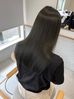 レンジヘアー(lange hair) オリーブグレージュ【鈴鹿/津/ブリーチなし/髪質改善】