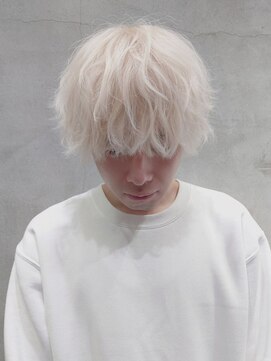 ロンドイディールバンダイ 新潟万代(Lond ideal) ニュアンスウルフ×ホワイトカラー