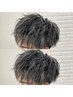 【齊藤指名】カット+メッシュキャップハイライト(ブリーチ2回)