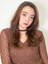 ラフィス ヘアー リーベ 京都駅前店(La fith hair liebe) 【La fith】ニュアンスヘア×ゆるふわ巻き×大人可愛いスタイル