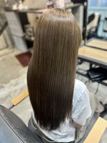 カットワークススリックバイフェローズ(CUT WORKS SLICK by fellows)&nbsp;赤み消しサファイアカラー×艶ロング