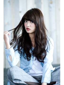 ワフトヒルズ(Waft Hills) 暗髪★キレイ系ニュアンスパーマスタイル[津田沼]