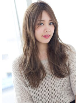 マリアバイアフロート(Maria by AFLOAT) パーソナルカラーグレージュセンターパートロング