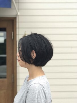 ルーツ(ROOTS hair design) 【ROOTS水戸】大人丸みショート☆根強い人気！