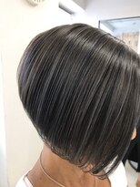 ヘアーアンドアート ルミナ(HAIR&ART LUMINA)&nbsp;ダブルカラーグレイONローライト【sasaki】