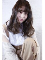 ヌーム 塚本店(NOOM)&nbsp;サンドカラー 厚めシースルーバングデジタルパーマ