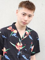 ラグーンアライブ(LAGOON ALIVE)&nbsp;メンズ/フェード/眉カット/シルバー/グレージュ/眉カラー/盛岡