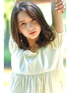 ナンバー アンフィール 渋谷(N° anfeel) 小顔カット/ナチュラルブラウン