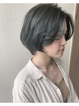 シェリア(Shelia) センターパートグリーン 【Shelia町田】