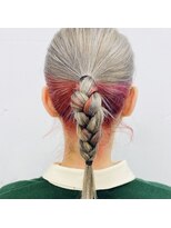 クク(QUQU)&nbsp;三つ編みデザインカラー