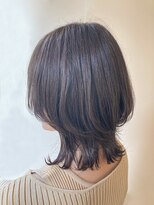 ロロン(LORONG) ミディアムレイヤー 大人ブラウンベージュ