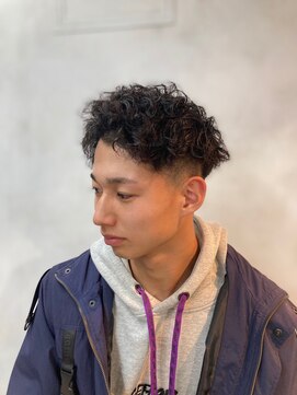 ジョニーメン 中野店(Johnny MEN) JohnnyMEN中野ツーブロックフェードツイストスパイラルパーマ