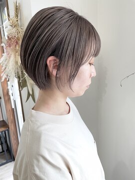 コレスト(Corest) #ショートヘア#グレージュ