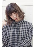 顔タイプキュート、アクティブキュート＊大人可愛い重めボブ