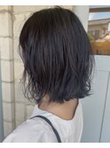 切りっぱなしボブ