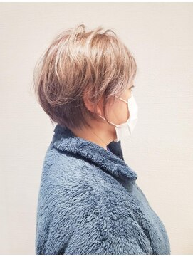 フォーカス 南流山店(FOCUS) ミルクティーグレージュゆるふわショート