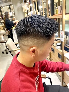 ウノプリール 茶屋町店(unopulir) 【unopulir 景山】黒髪スキンフェード