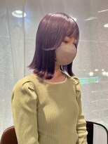 ヘアーアンドメイク ビス(HAIR&MAKE bis) 色落ちまで綺麗に♪シルバーラベンダー☆【多田 華歌】