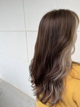 ヘアーララプラス(HAIR lala＋) 【HAIR lala+】 #インナーカラー #大人かわいい #抜け感