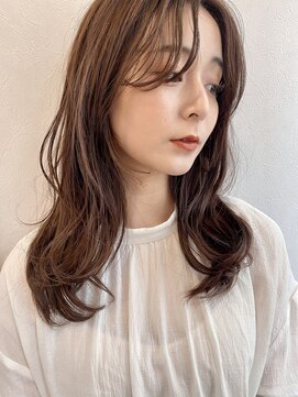 ノラ ギンザ(NORA GINZA) 【高橋】20代30代 顔まわりレイヤー 顔わまりカット 後れ毛