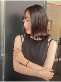 大人ミディアムボブ/西新ミディアムヘア