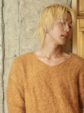 ダグラスヘア イーストサイド 岐阜 岐南(Douglas hair East side) 【センターパート】抜きっぱなしセンターパートウルフ(1)