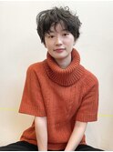 ショートパーマスタイル/30代/代官山/中目黒/恵比寿