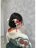 【別府　ランガリ】ヘアセット、シニヨン