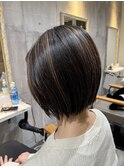 顎ラインのミニボブ♪