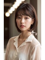 ラクヘアー 六本松店(rak hair) ナチュラルボブ