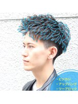 ブレイズ(BLAZE)&nbsp;アップバング×ジェットモヒカン×黒髪短髪