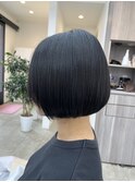 髪質改善ストレートボブ