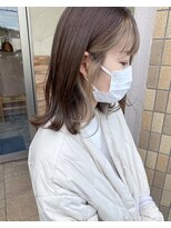 マイ ヘア デザイン 岡崎(MY hair design)&nbsp;切りっぱなしボブ/エアリーロング/美髪/ピンクブラウン/岡崎