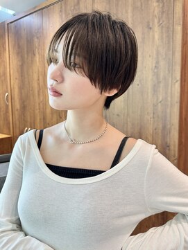 ビュートリアム 南青山(BEAUTRIUM) 大人マッシュショート/前髪長め/シースルー/ショートヘア/表参道