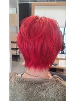 シンミ(SHinmi)&nbsp;赤髪韓国系メンズセンターパート