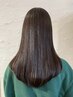 髪質改善ストレート￥17800