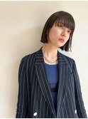 【セロ姫路】ワイドバング　切りっぱなしボブ