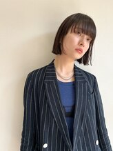 ヘアサロン セロ(Hair Salon SERO) 【セロ姫路】ワイドバング　切りっぱなしボブ